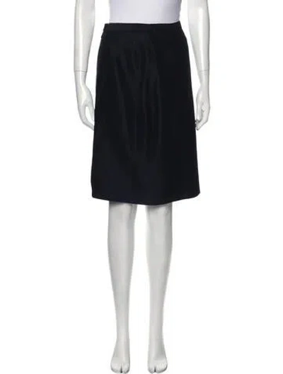 Pre-owned Badgley Mischka Knee-length Skirt In Black