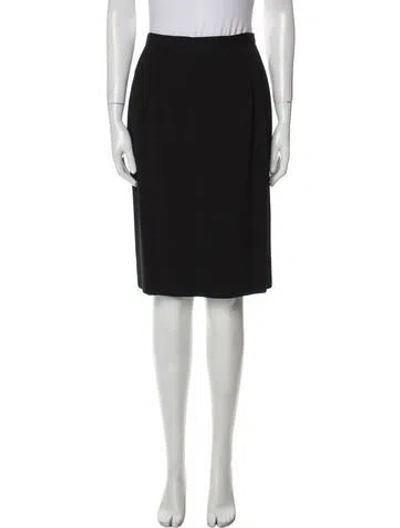 Pre-owned Badgley Mischka Knee-length Skirt In Black