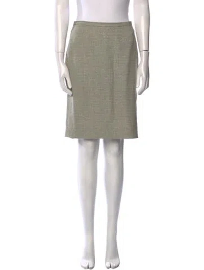 Pre-owned Badgley Mischka Knee-length Skirt In Neutral