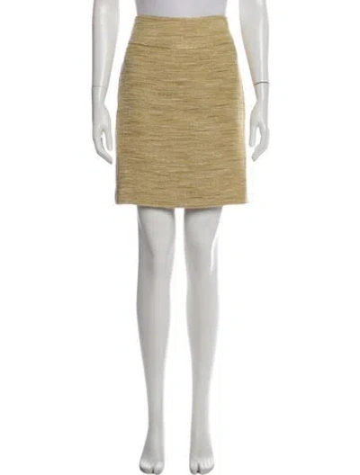 Pre-owned Badgley Mischka Knee-length Skirt In Neutral