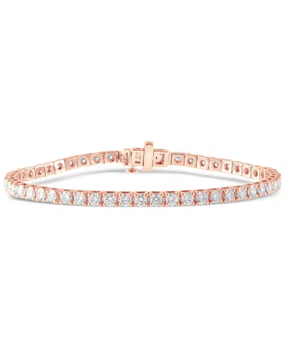 Badgley Mischka Lab Grown Diamond Tennis Bracelet (5 Ct. T.w.) In 14k White, Yellow Or Rose Gold