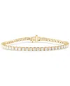 BADGLEY MISCHKA LAB GROWN DIAMOND TENNIS BRACELET (5 CT. T.W.) IN 14K WHITE, YELLOW OR ROSE GOLD