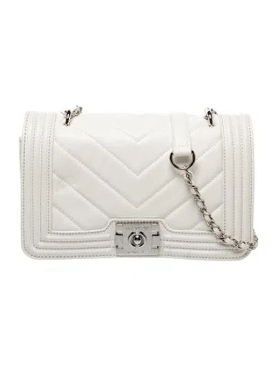 Pre-owned Badgley Mischka Leather Crossbody Bag In Neutral
