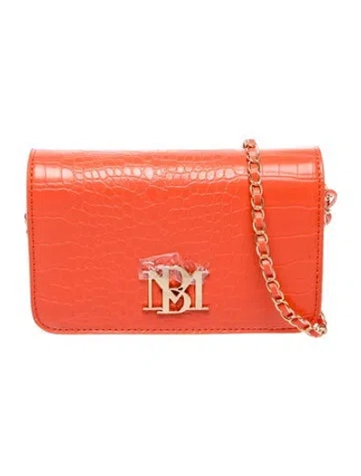 Pre-owned Badgley Mischka Leather Crossbody Bag W/ Tags In Multi