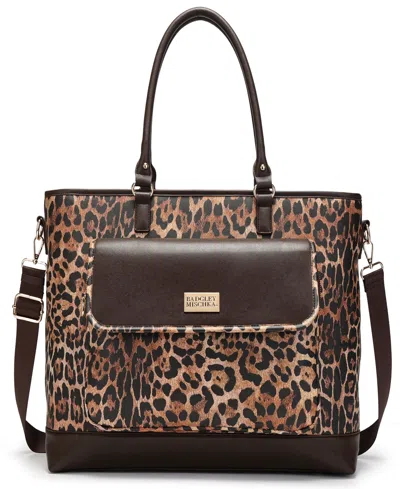 Badgley Mischka Leopard 14" Weekender Bag