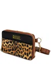 Badgley Mischka Leopard Travel Fanny Pack In Brown