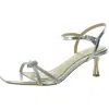 Badgley Mischka Maci Womens Slip On Dressy Ankle Strap In Multi