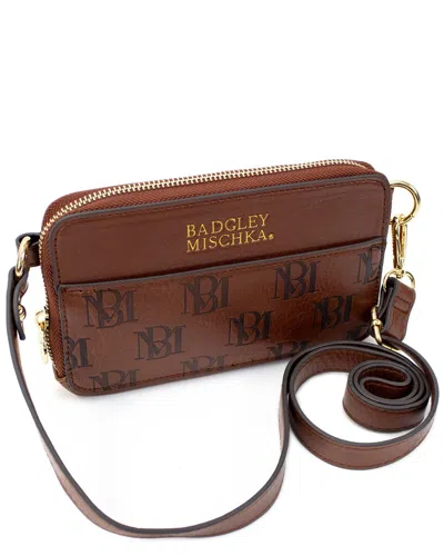 Badgley Mischka Madalyn Travel Fanny Pack In Brown