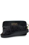 Badgley Mischka Madalyn Vegan Leather Pouch Belt Bag In Black