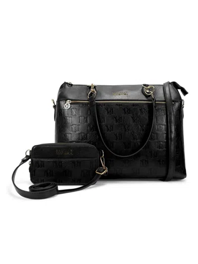 Badgley Mischka Kids' Madalyn Weekender Bag In Black