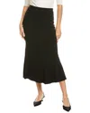 Badgley Mischka Midi Skirt In Black