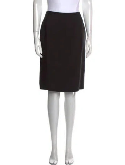 Pre-owned Badgley Mischka Mini Skirt In Black