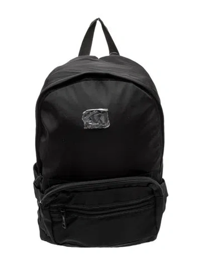 Pre-owned Badgley Mischka Nylon Backpack W/ Tags In Black