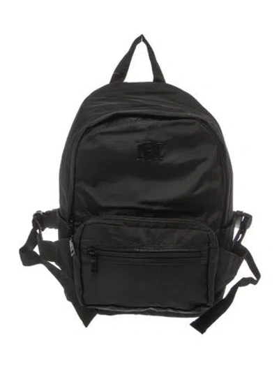 Pre-owned Badgley Mischka Nylon Backpack W/ Tags In Black