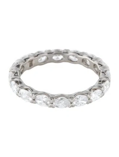 Pre-owned Badgley Mischka Platinum 1.97ctw Lab Grown Diamond Eternity Band In Multi