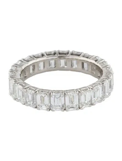 Pre-owned Badgley Mischka Platinum 3.00ctw Lab-grown Diamond Eternity Band In Multi