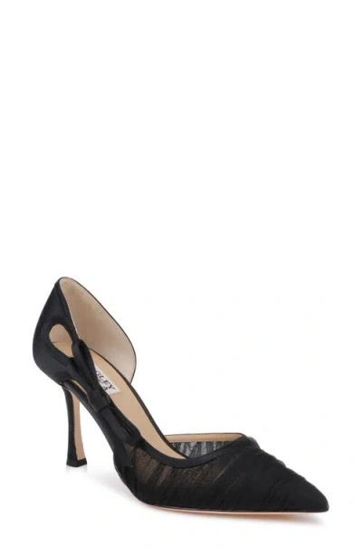 Badgley Mischka Rayna Half D'orsay Pump In Black