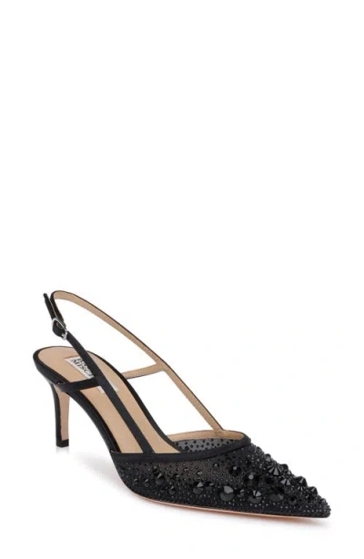 Badgley Mischka Reem Pointed Toe Slingback Pump In Multi