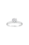 Badgley Mischka Round Cut Lab Created Diamond Engagement Ring In White Gold