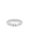 Badgley Mischka Round Cut Lab Created Diamond Infinity Ring In White