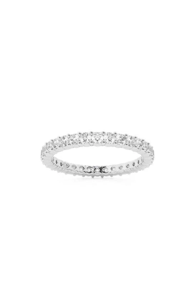 Badgley Mischka Round Cut Lab Created Diamond Infinity Ring In White