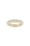 Badgley Mischka Round Cut Lab Created Diamond Infinity Ring In Yellow