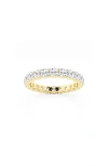 Badgley Mischka Round Cut Lab Created Diamond Infinity Ring In Yellow Gold