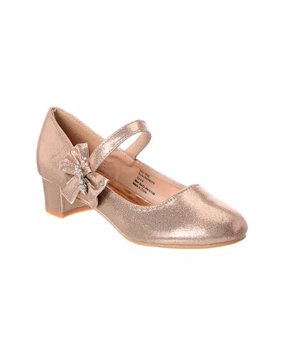 Badgley Mischka Kids' Sandal Dress Shoe In Gold