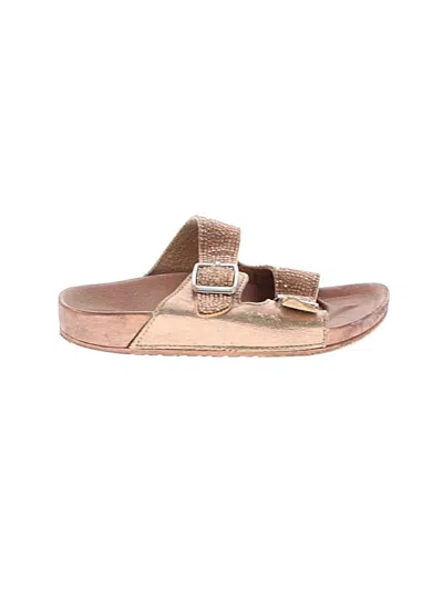 Pre-owned Badgley Mischka Kids' Sandals In Gold