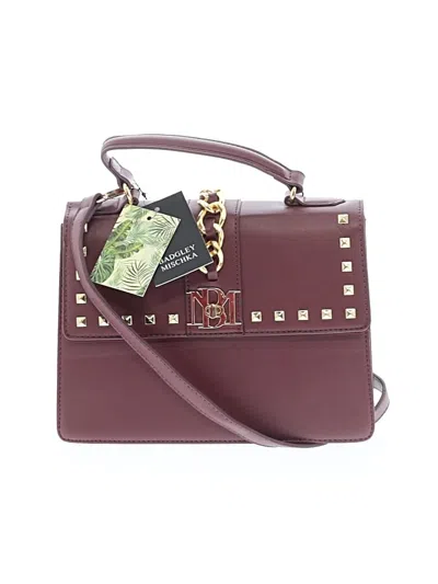 Badgley Mischka Satchel In Burgundy