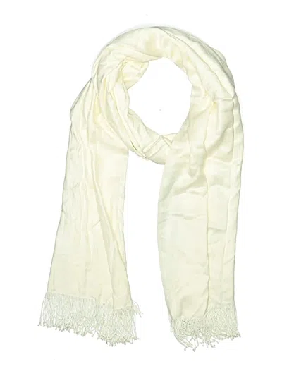 Pre-owned Badgley Mischka Scarf In Ivory