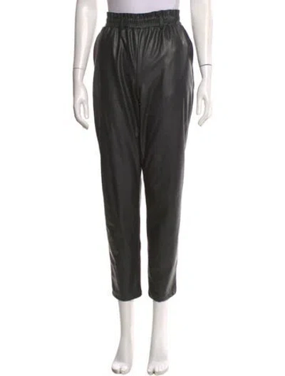 Pre-owned Badgley Mischka Skinny Leg Pants In Black