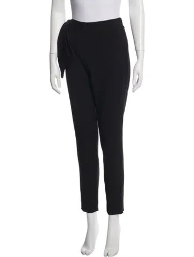 Pre-owned Badgley Mischka Straight Leg Pants In Blue