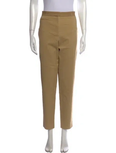 Pre-owned Badgley Mischka Straight Leg Pants In Neutrals