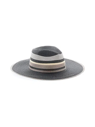 Pre-owned Badgley Mischka Sun Hat In Black