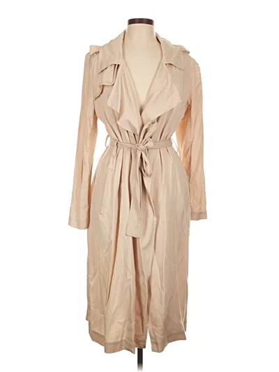 Pre-owned Badgley Mischka Trenchcoat In Brown