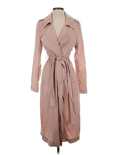 Pre-owned Badgley Mischka Trenchcoat In Pink