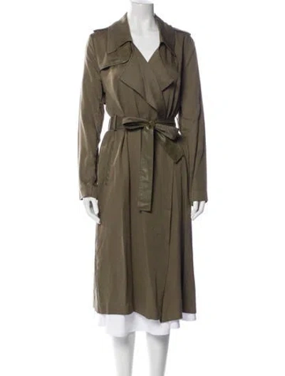 Pre-owned Badgley Mischka Utility Jacket In Green