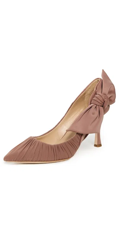 Badgley Mischka Vanesa Pumps Nude Fabric