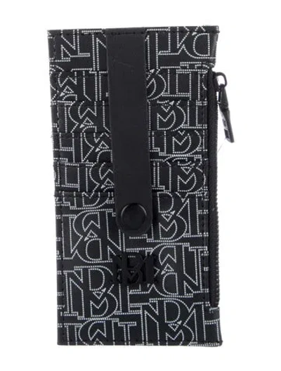 Pre-owned Badgley Mischka Vegan Leather Printed Wallet W/ Tags In Multi