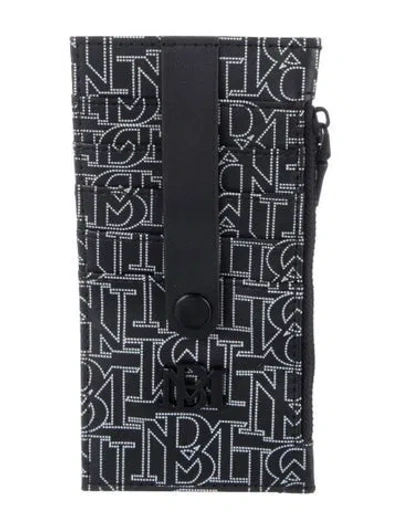 Pre-owned Badgley Mischka Vegan Leather Printed Wallet W/ Tags In Multi