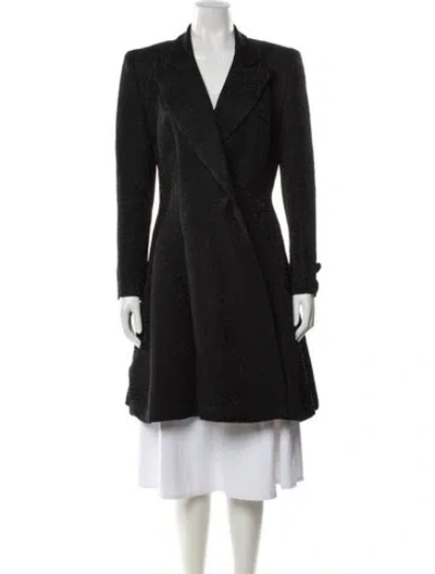 Pre-owned Badgley Mischka Vintage Late 1990's - Early 2000's Blazer In Black