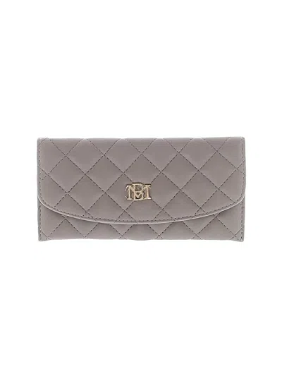 Pre-owned Badgley Mischka Wallet In Gray