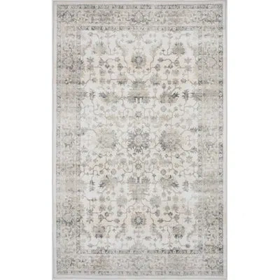 Badgley Mischka Whitley Eternity Machine Washable Soft Touch Area Rug