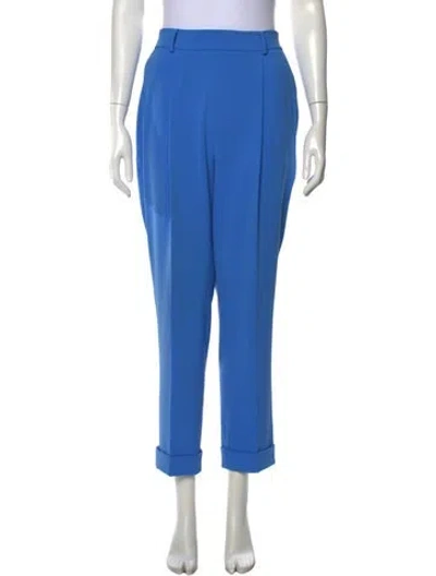 Pre-owned Badgley Mischka Wide Leg Pants In Blue