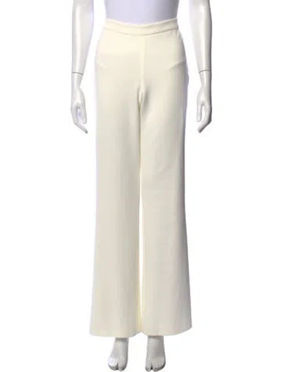 Pre-owned Badgley Mischka Wide Leg Pants In Neutral