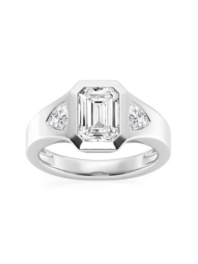 Badgley Mischka Women's 14k Gold & 2.6 Tcw Lab Grown Diamond Ring In White Gold