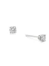 Badgley Mischka Women's 14k White Gold & 0.5 Tcw Lab-grown Diamond Stud Earrings In White Gold