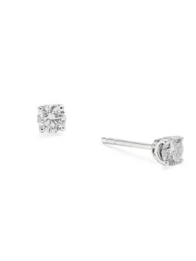 Badgley Mischka Women's 14k White Gold & 0.5 Tcw Lab-grown Diamond Stud Earrings