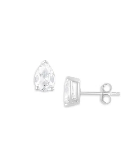 Badgley Mischka Women's 14k White Gold & 2 Tcw Lab-grown Diamond Stud Earrings